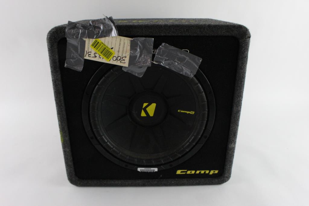 Kicker Subwoofer Property Room