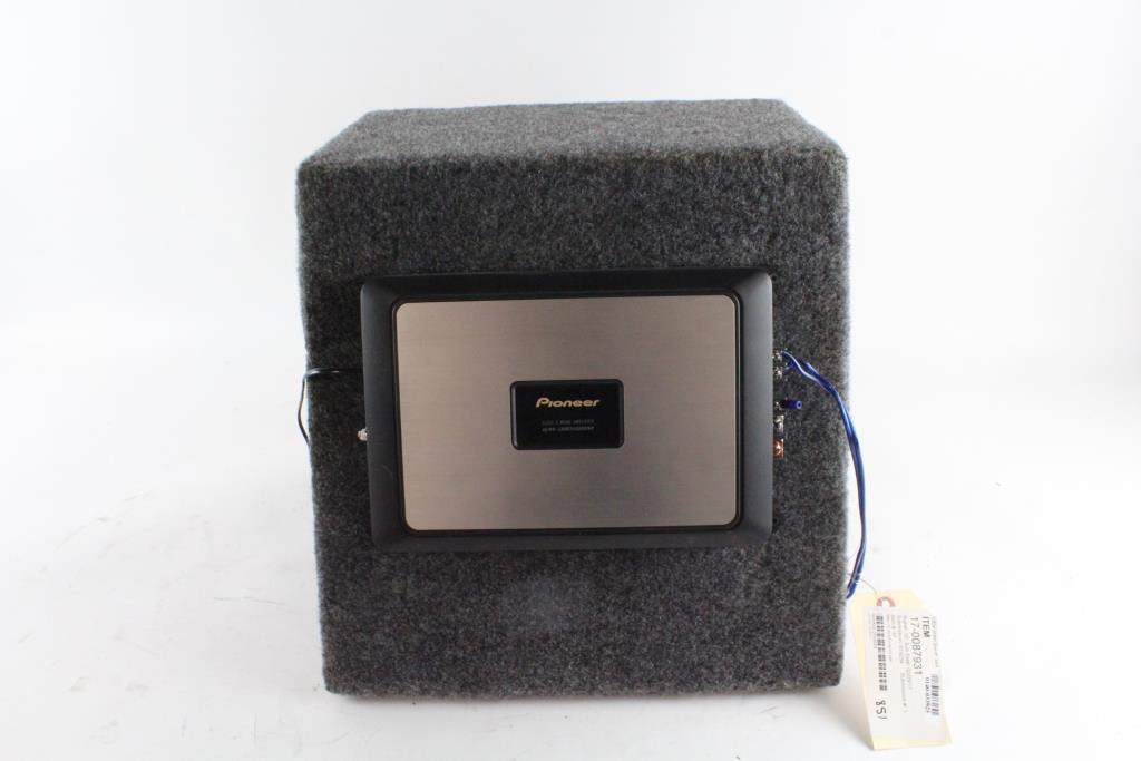 Kicker Subwoofer With Pioneer Amplifier Property Room