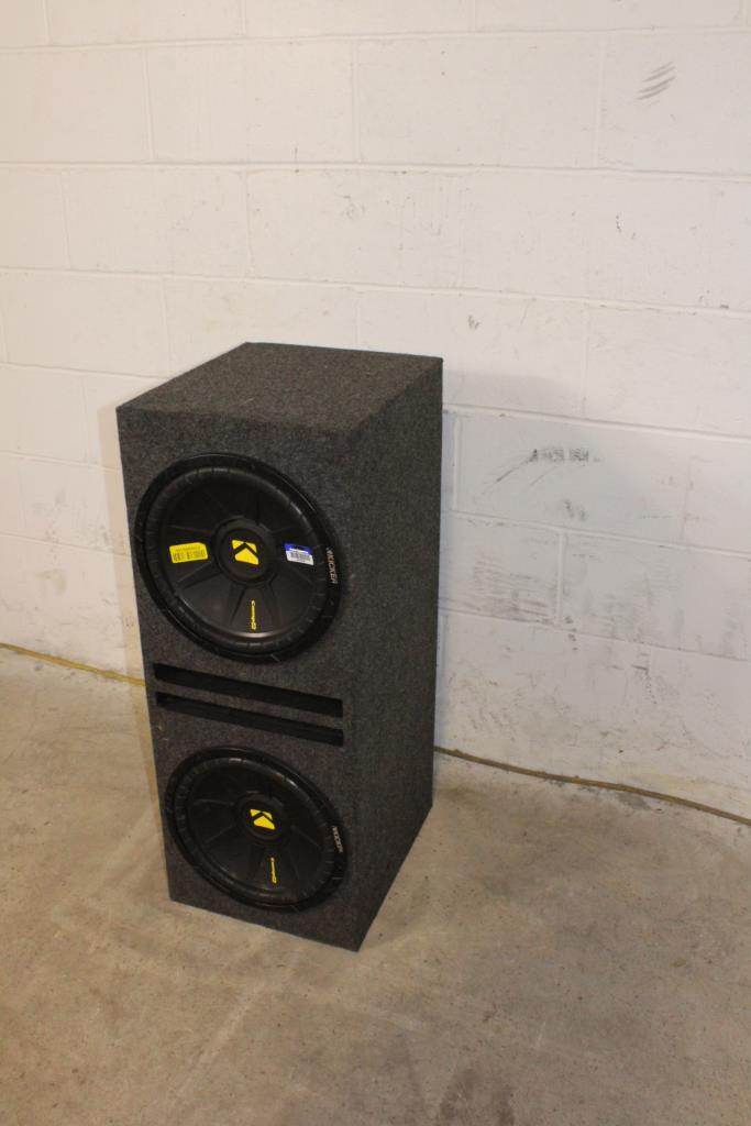 Kicker Subwoofers Property Room