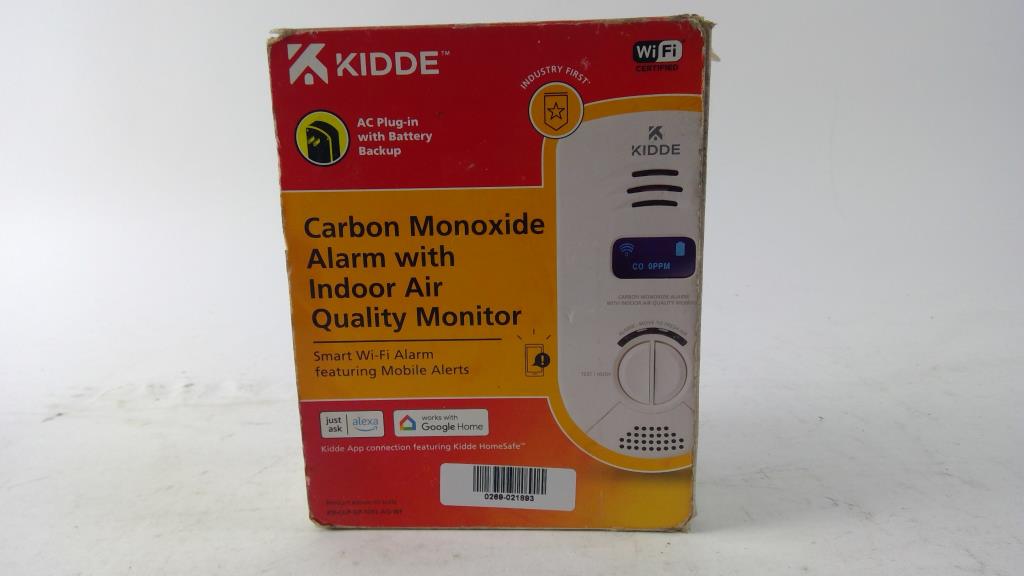 Kidde Carbon Monoxide Alarm With Indoor Air Quality Monitor, KNCOPDP