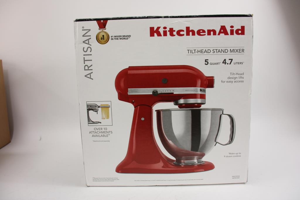 Kitchen Aid Artisan TiltHead Stand Mixer 5 Quarts Property Room