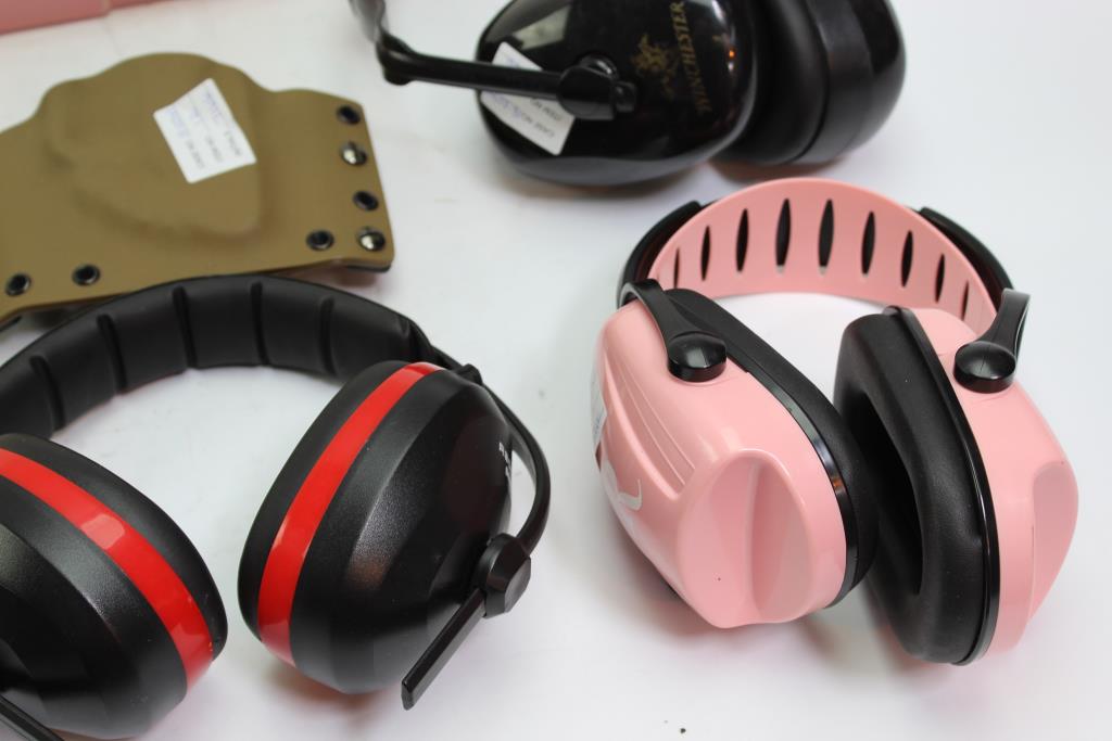 Kleen Bore Gun Cleaning Kit, Remington Ear Muffs And More Property Room