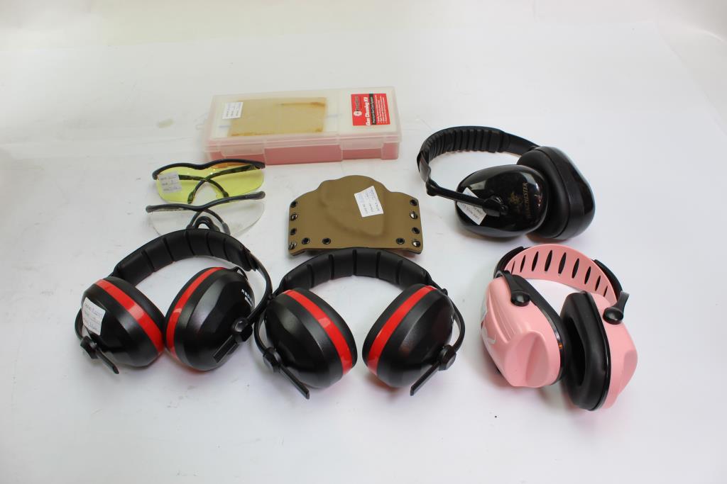 Kleen Bore Gun Cleaning Kit, Remington Ear Muffs And More Property Room