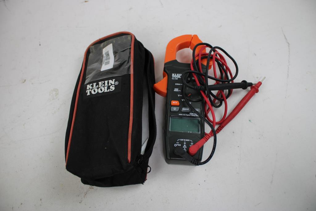 Klein Tools 400 Amp Digital Meter, AC Auto-Ranging With Temp
