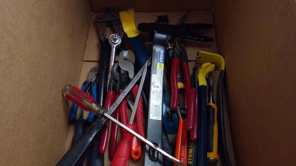 Klein Tools Adjustable Wrenches, Kobalt 15" Pry Bar, And More