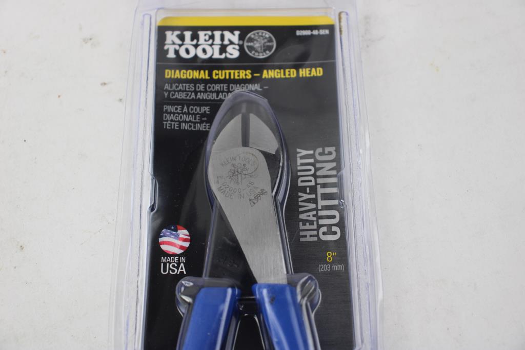 Klein Tools Diagonal Cutters - Angled Head 8