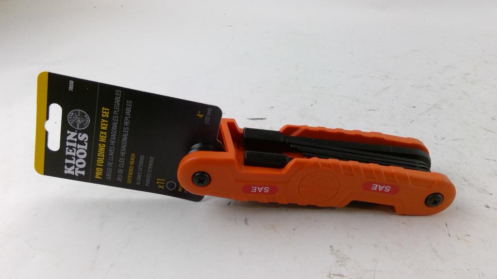 Klein Tools Pro Folding Hex Key Set