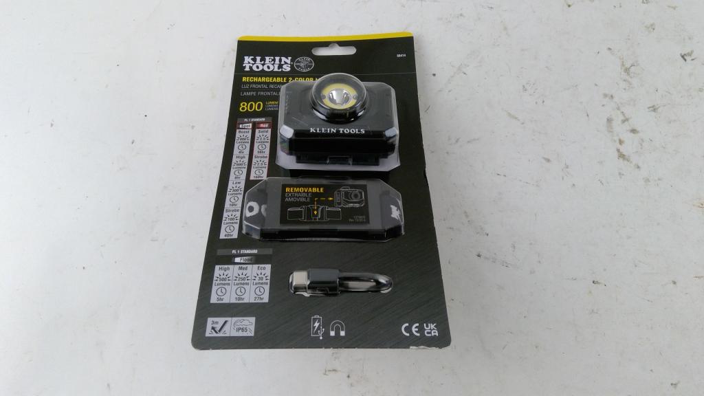 Klein Tools Rechargeable 2 Color LED Headlamp