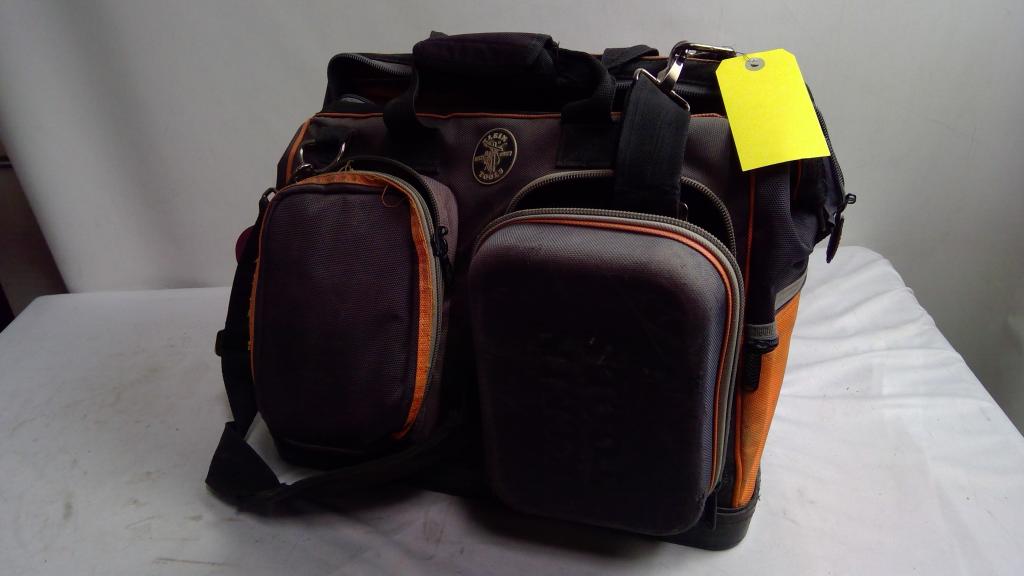 Klein Tools Tool Bag With Screwdrivers, Pliers, Electrical Tape, And More