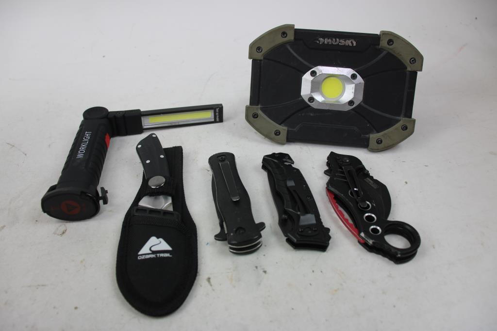 Knifes, Flaslights And More