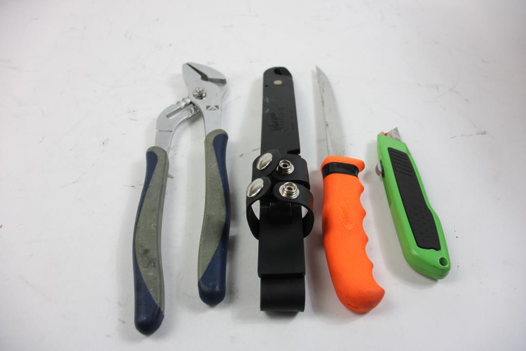 Knives, Hand Tools And More 6+ Pieces Property Room