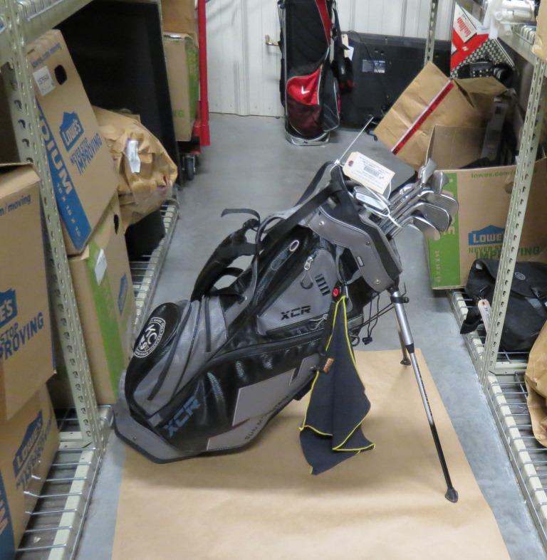 Knob Creek Golf Bag with Clubs (Billings, MT 59101) Property Room