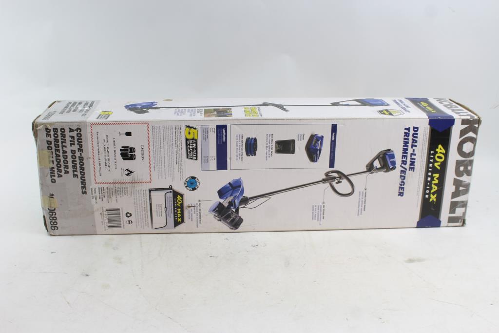 kobalt cordless edger