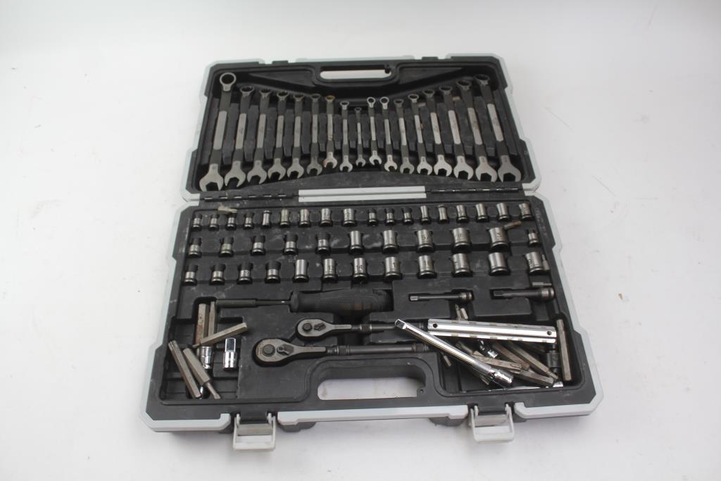 Kobalt 0737617 Wrench, Ratchet, Sockets Set Property Room