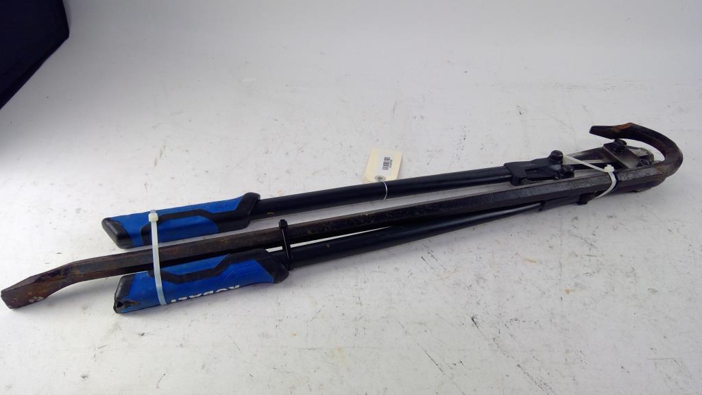 Kobalt 24" Bolt Cutters, Crow Bar, 2 Pieces Property Room