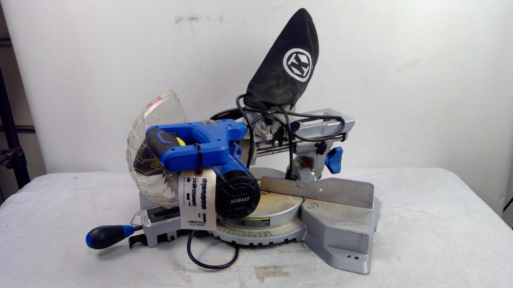 Kobalt 7-1/4" Compact Sliding Single Bevel Miter Saw