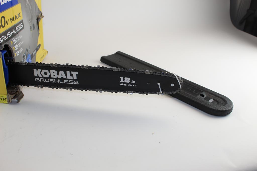Kobalt 80Volt Max Lithium Ion 18in Cordless Electric Chainsaw