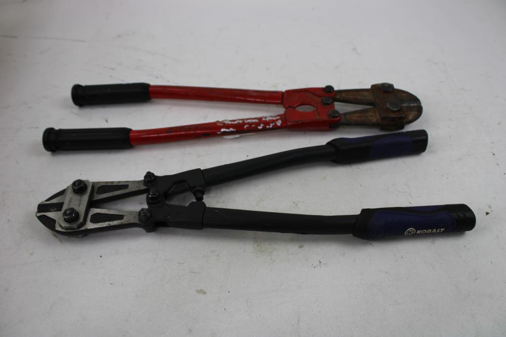 Kobalt, And More 18" Bolt Cutters, 30" Bolt Cutters, 4 Pieces