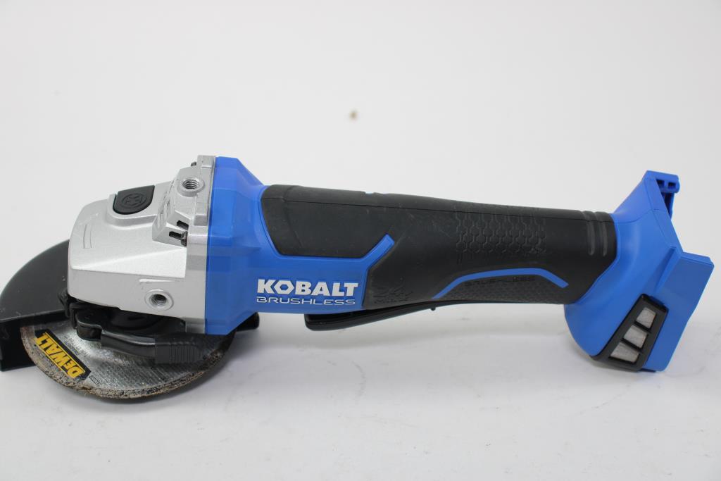 Kobalt Brushless Angle Grinder Property Room