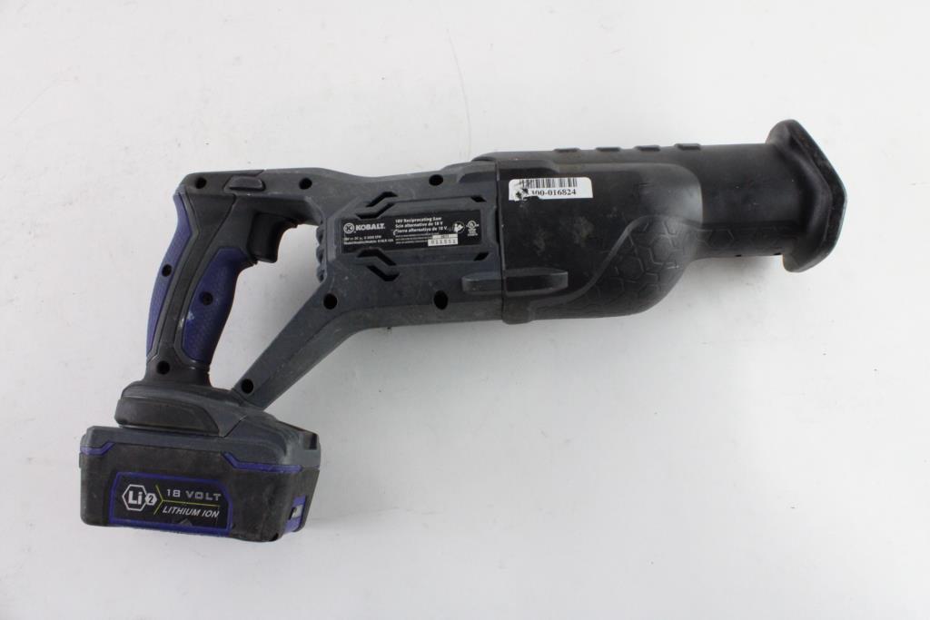 Kobalt Cordless Reciprocating Saw Property Room