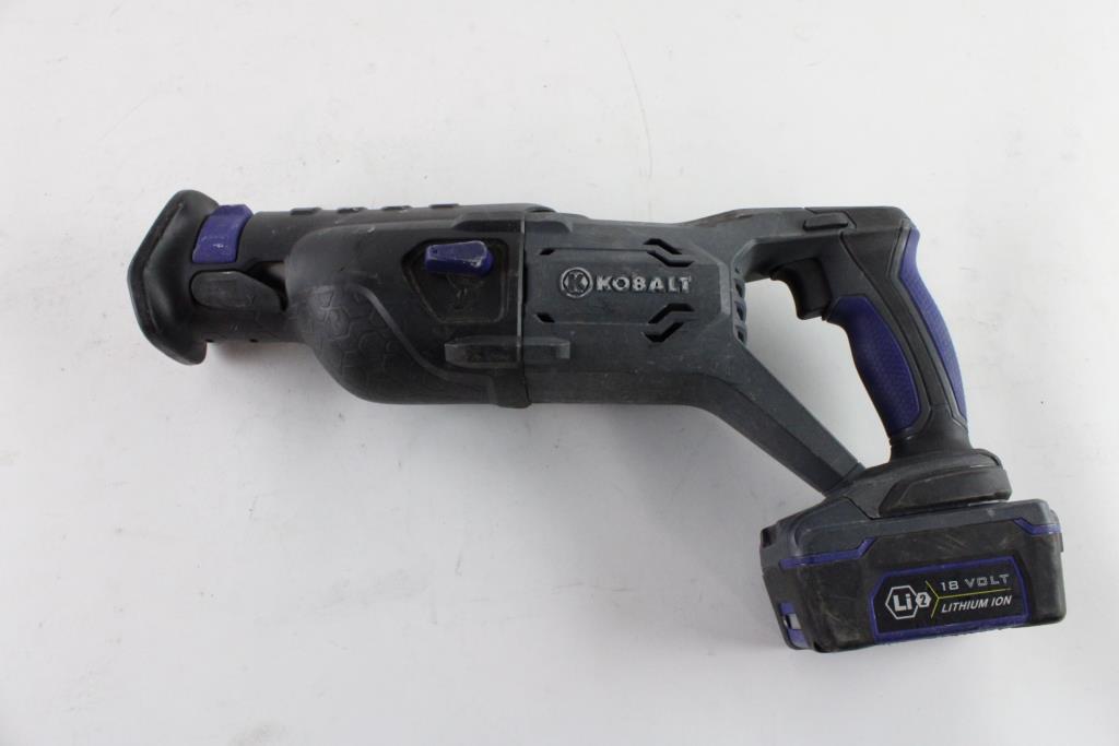 Kobalt Cordless Reciprocating Saw Property Room
