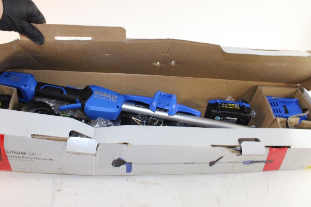 Kobalt Cordless String Trimmer Property Room