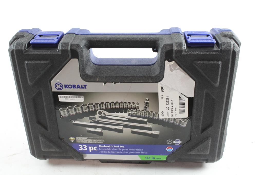 Kobalt Mechanics Tool Set Property Room
