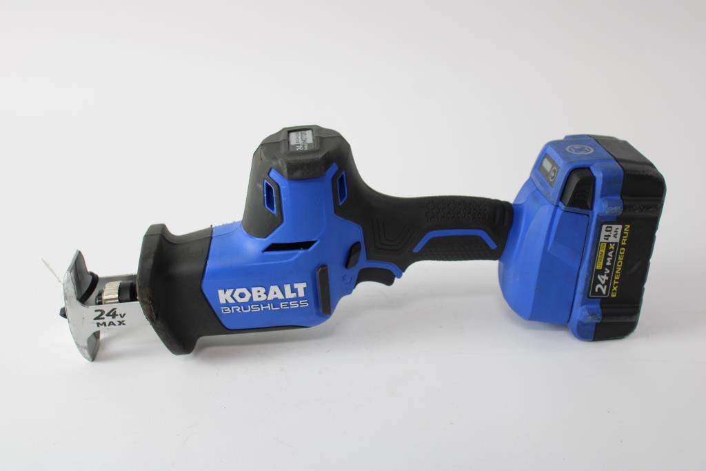 Kobalt OneHanded Reciprocating Saw, KRS 124B03 Property Room