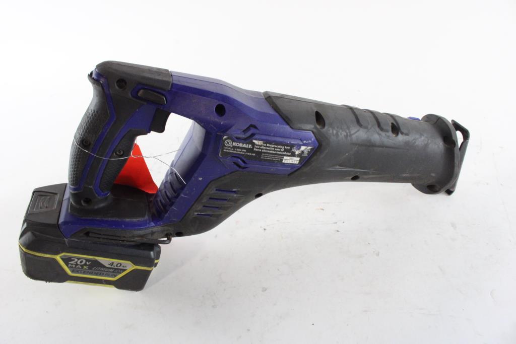Kobalt Reciprocating Saw Property Room