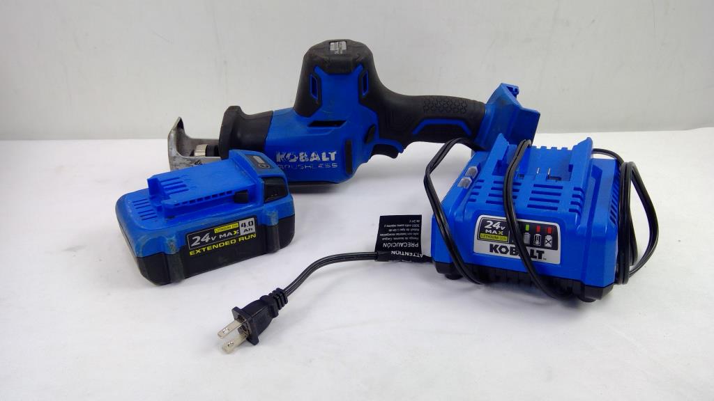 Kobalt Reciprocating Saw, Battery  And Charger