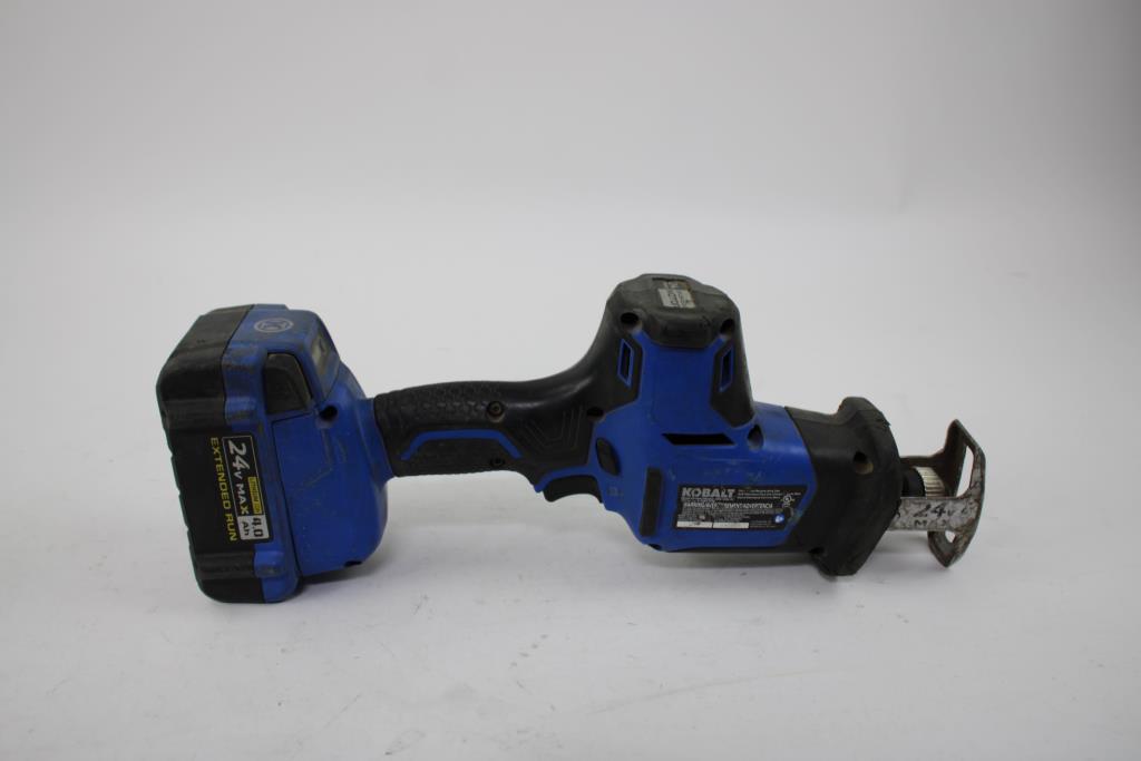 Kobalt Reciprocating Saw, One-Handed Reciprocating Saw, 2 Pieces
