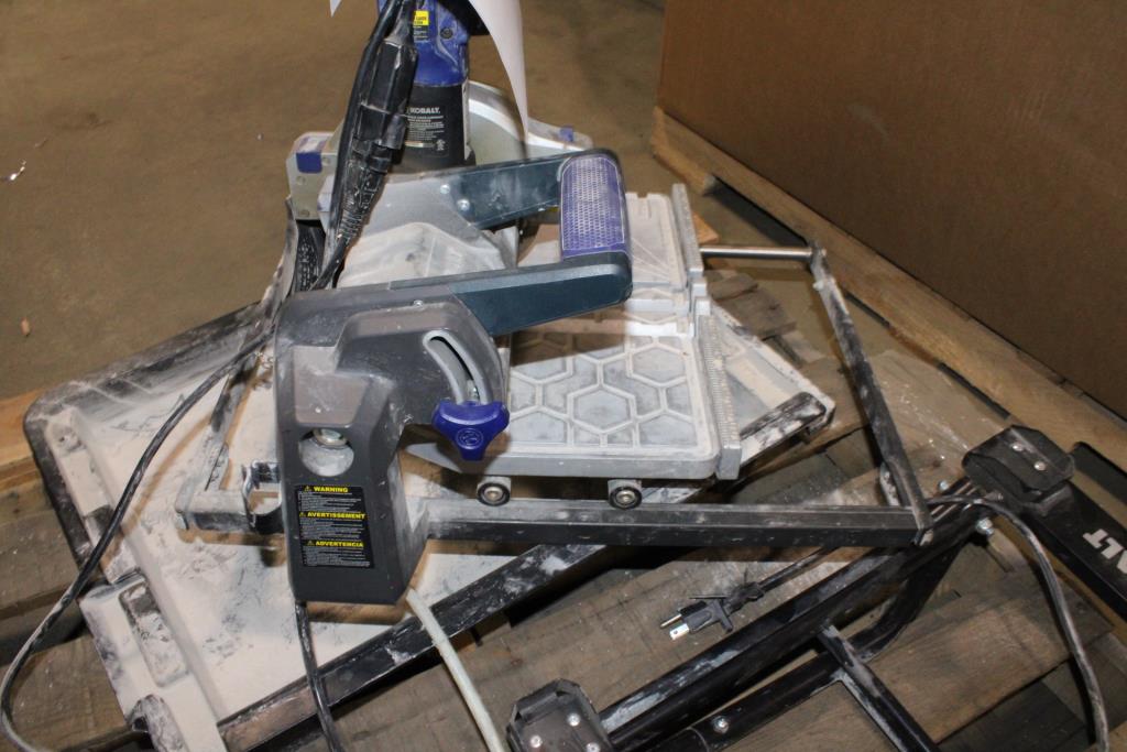 Kobalt Tile Saw Property Room