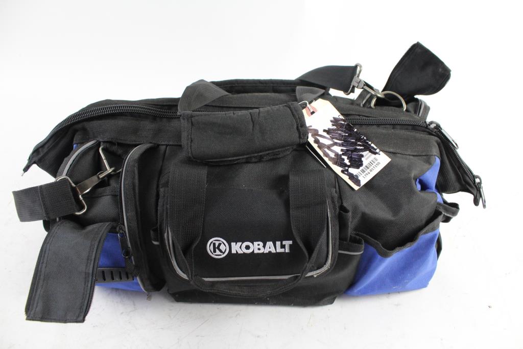 Kobalt Tool Bag With Sockets, Hammer, And More, 15+ Pieces Property Room