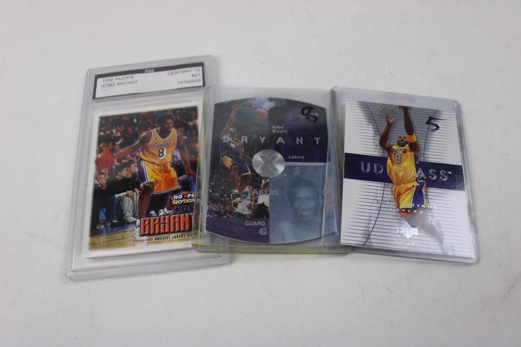 Kobe Bryant Trading Card Lot
