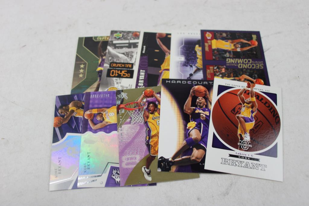 Kobe Bryant Trading Card Lot