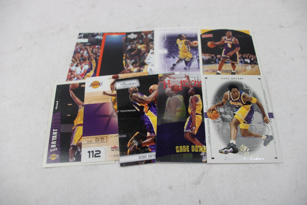 Kobe Bryant Trading Card Lot
