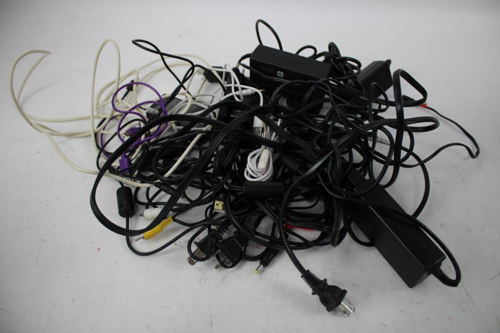 Kodak Camera, 808 BT Speaker, Bulk Lot Of Cables