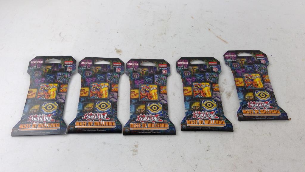 Konami Yu-Gi-Oh Maze Of Millennia Pack 5 Pieces