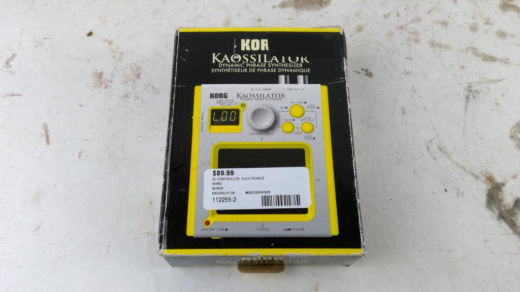 Korg Kaossilator Dynamic Phrase Synthesizer