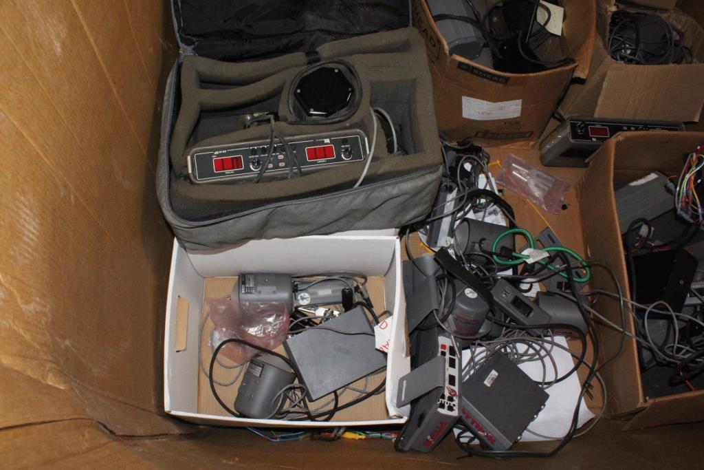 Kustom Signals Traffic Radar System And More, 15+ Pieces | Property Room