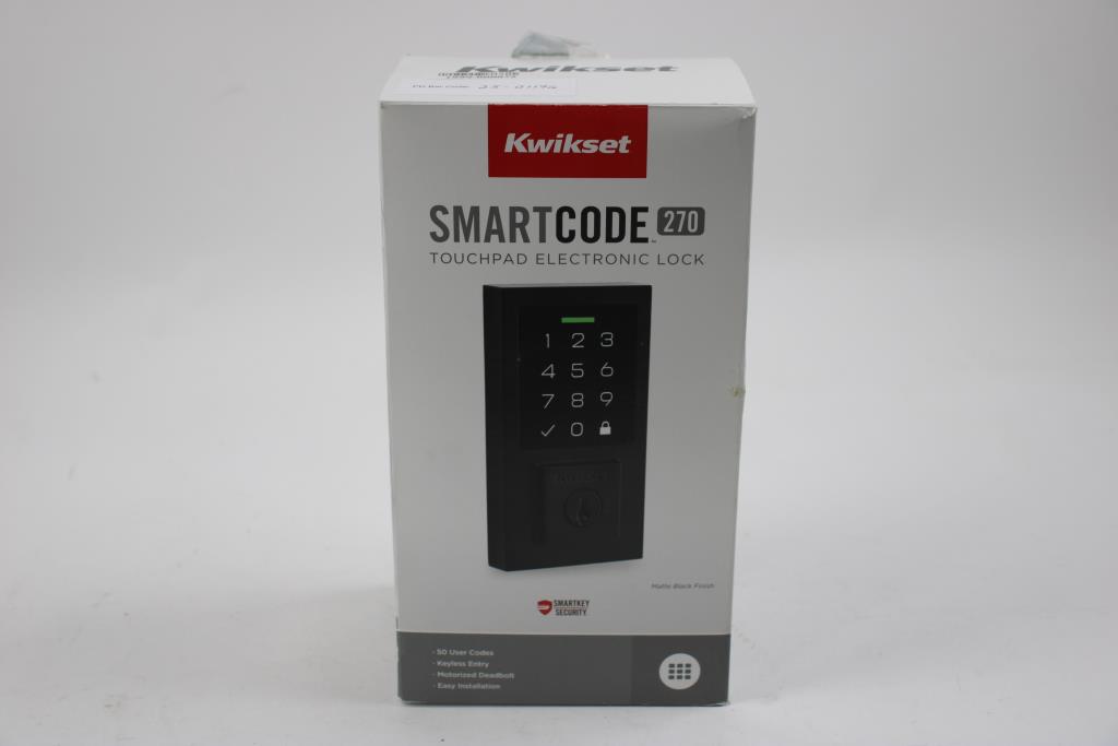 Kwikset SmartCode 270 Touchpad Electronic Lock