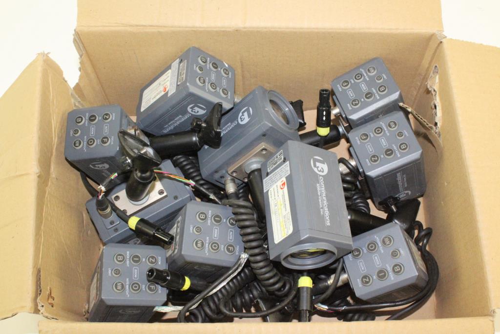 L3 Communications Mobile Vision Cameras, 10 Pieces Property Room