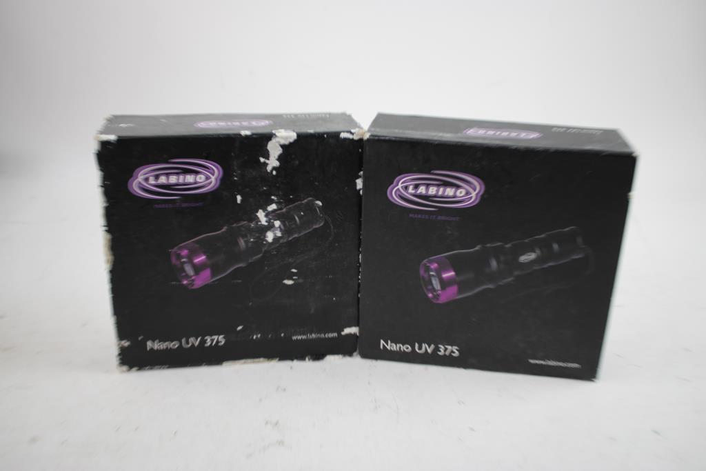 Labino Nano UV 375 Flashlight 2 Sets