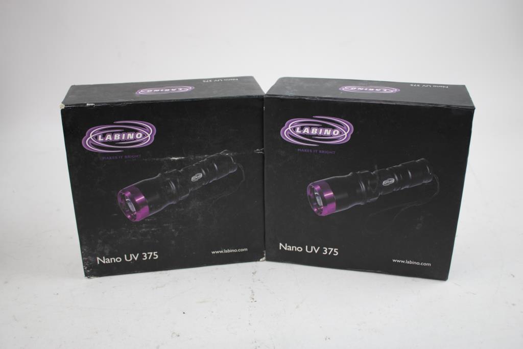 Labino Nano UV 375 Flashlight 2 Sets
