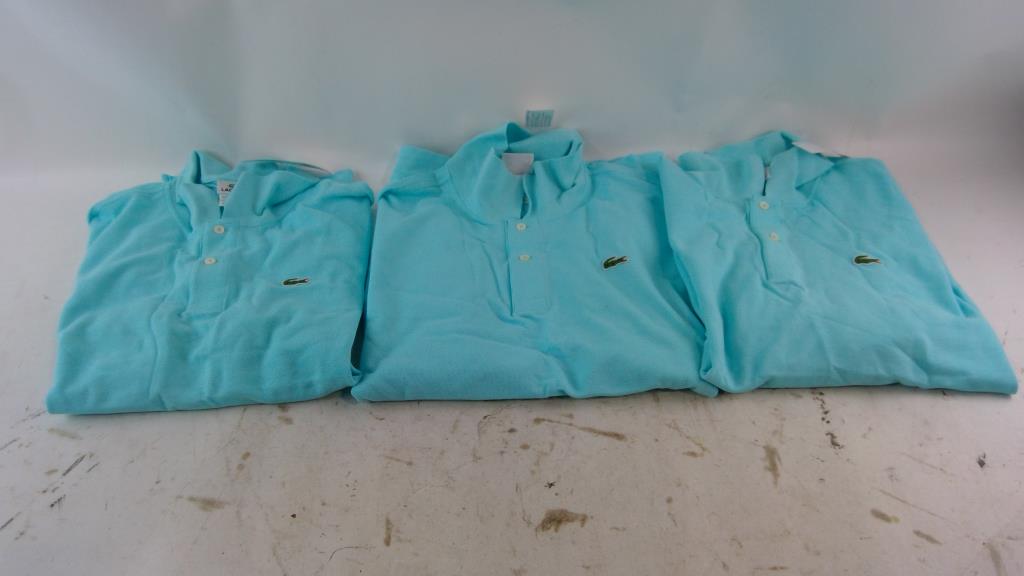 Lacoste Polo Shirts 3 Pieces