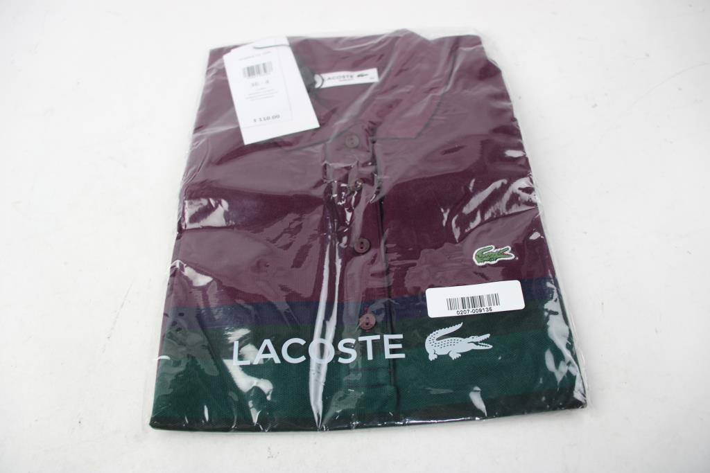 Lacoste Shirt Size 36 Slim Fit