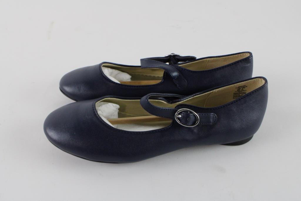 Land's End MJ Ballet Flat Girls Shoes, Size 3 Property Room