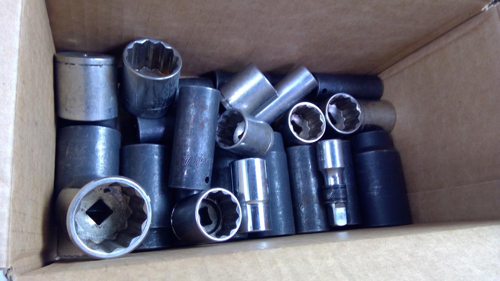 Large Socket Tool Lot - Duralast, Craftsman, And More