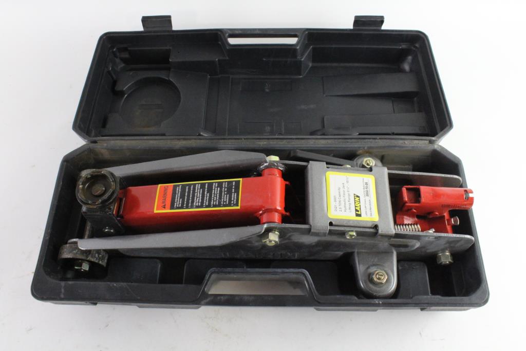 Larin Hydraulic Floor Jack Property Room