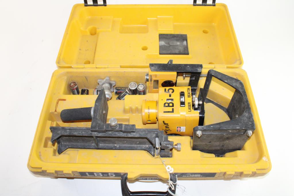 Laser Beacon Laser Alignment Tool With Case Property Room